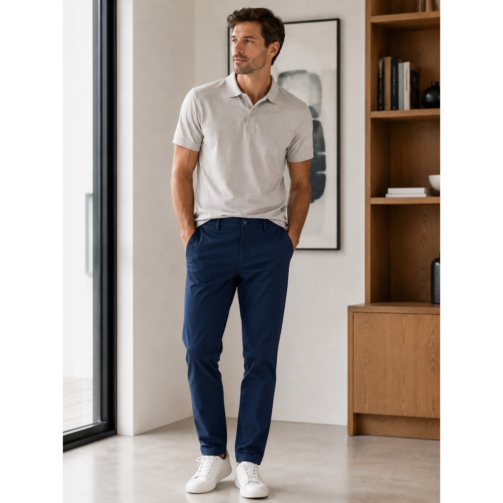 Jack Archer Jetsetter Tech Pants 34 x 34 Deep Blue Travel Performance Stretch